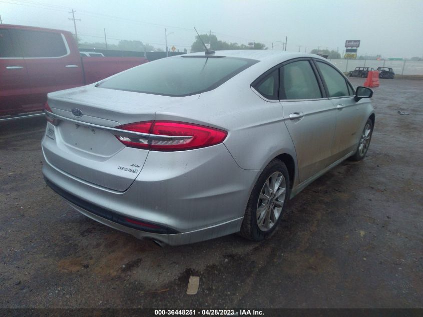 2017 FORD FUSION HYBRID SE - 3FA6P0LU3HR325733