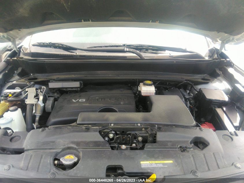 2019 NISSAN PATHFINDER SV - 5N1DR2MN9KC612784