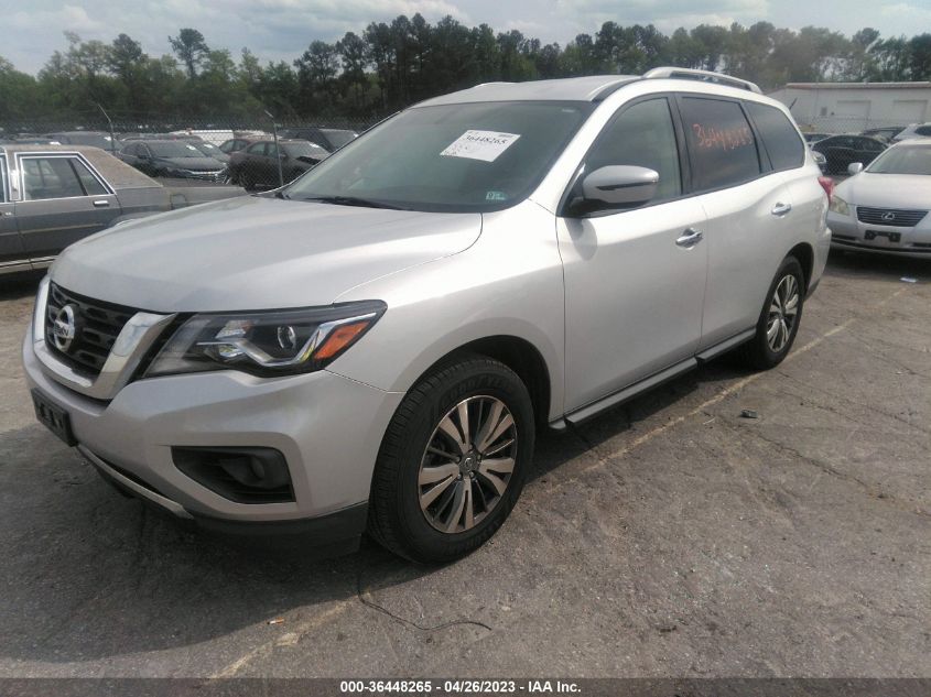 2019 NISSAN PATHFINDER SV - 5N1DR2MN9KC612784