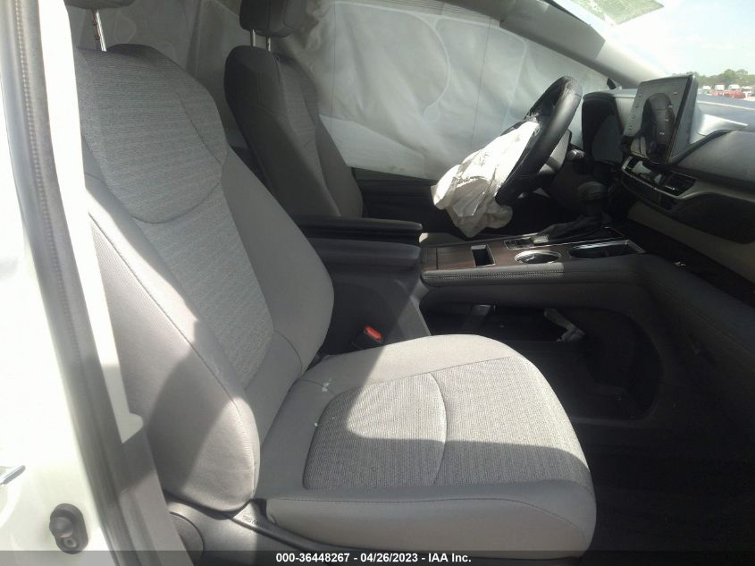 2022 TOYOTA SIENNA LE - 5TDKRKEC5NS080168