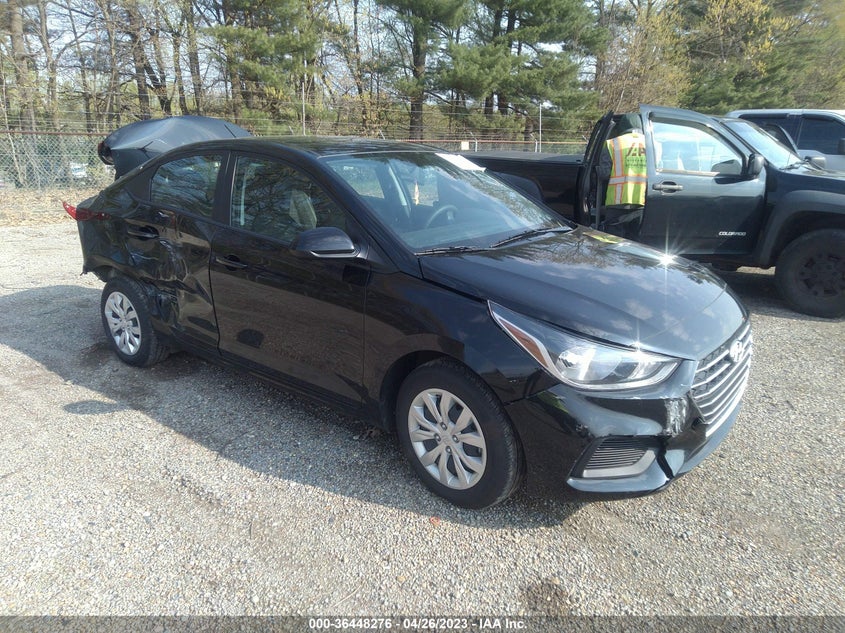 VIN 3KPC24A61NE186311 2022 HYUNDAI ACCENT SE