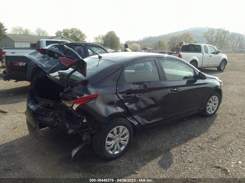 VIN 3KPC24A61NE186311 2022 HYUNDAI ACCENT SE