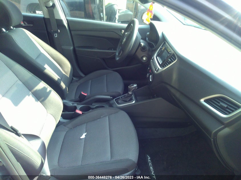 VIN 3KPC24A61NE186311 2022 HYUNDAI ACCENT SE