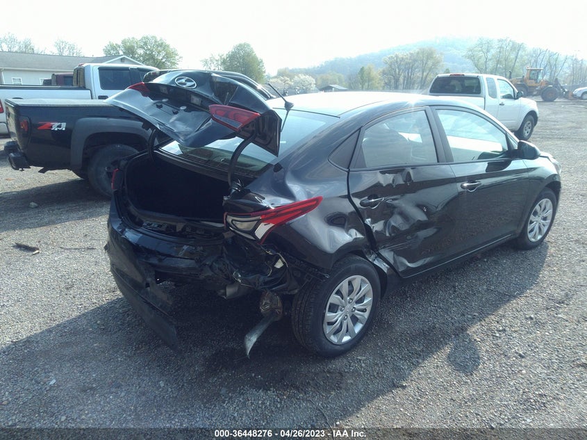 VIN 3KPC24A61NE186311 2022 HYUNDAI ACCENT SE