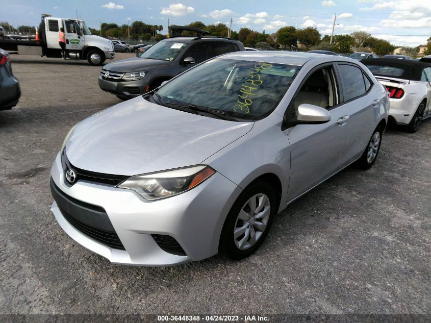 2014 TOYOTA COROLLA L/LE/S/S PLUS/LE PLUS - 2T1BURHE1EC214798