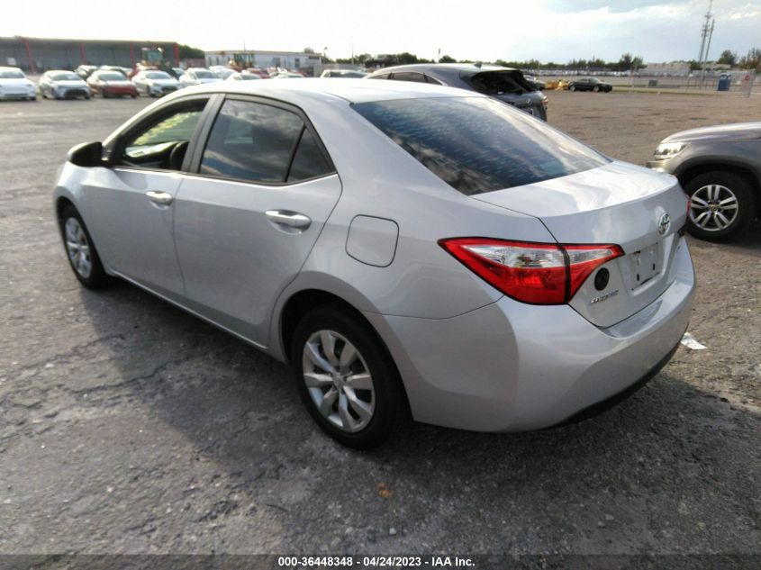 2014 TOYOTA COROLLA L/LE/S/S PLUS/LE PLUS - 2T1BURHE1EC214798