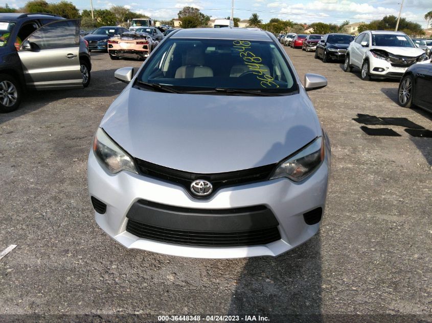 2014 TOYOTA COROLLA L/LE/S/S PLUS/LE PLUS - 2T1BURHE1EC214798