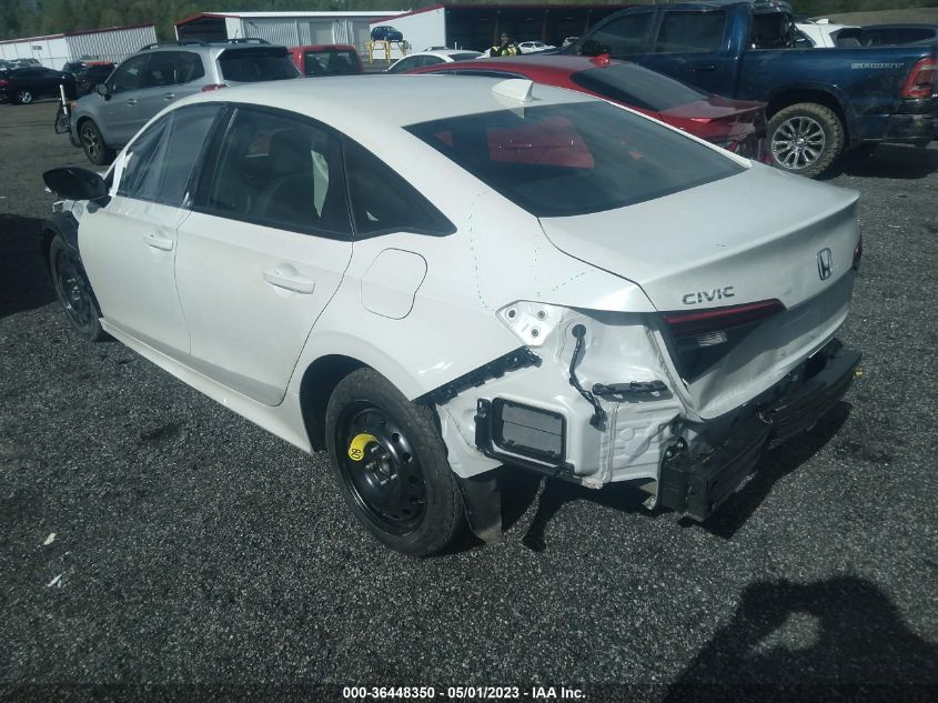 2022 HONDA CIVIC SEDAN SPORT - 2HGFE2F53NH591424