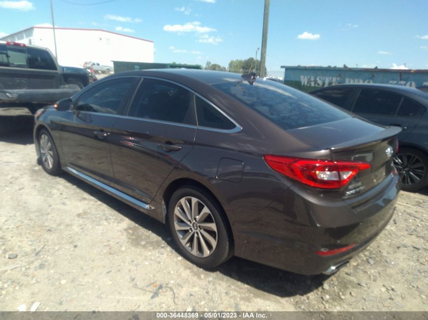 2015 HYUNDAI SONATA 2.4L SPORT - 5NPE34AF0FH067488