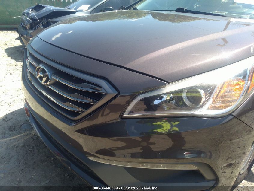 2015 HYUNDAI SONATA 2.4L SPORT - 5NPE34AF0FH067488