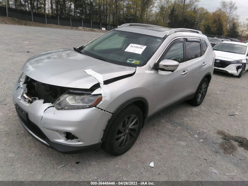 2016 NISSAN ROGUE SL - 5N1AT2MV2GC782318