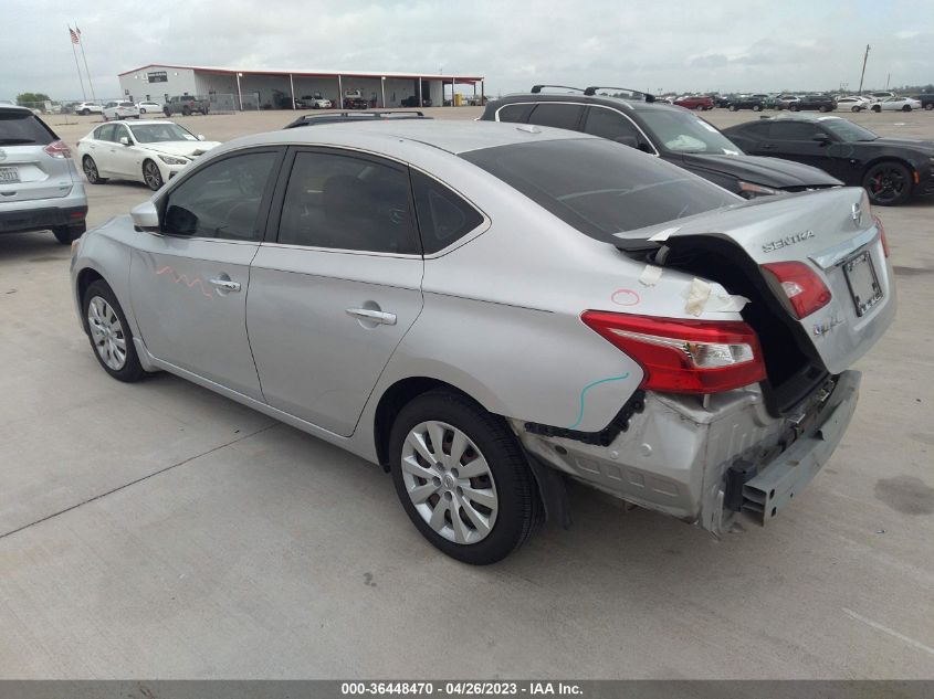 2016 NISSAN SENTRA SV - 3N1AB7AP9GY244610