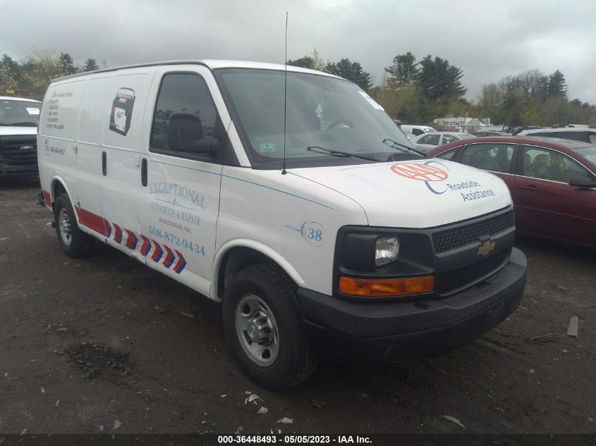2015 CHEVROLET EXPRESS CARGO VAN - 1GCWGFFF3F1110516