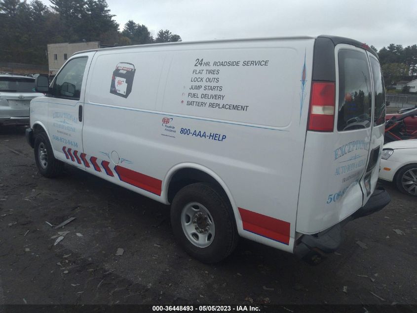 2015 CHEVROLET EXPRESS CARGO VAN - 1GCWGFFF3F1110516