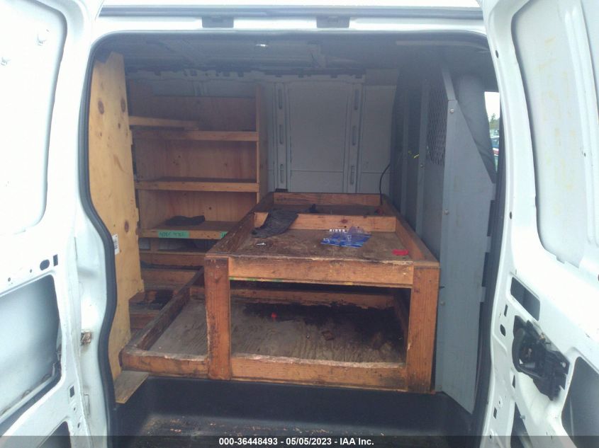 2015 CHEVROLET EXPRESS CARGO VAN - 1GCWGFFF3F1110516
