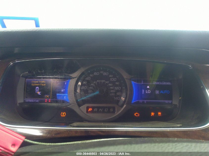 2013 FORD TAURUS LIMITED - 1FAHP2F86DG185679