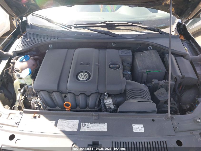 2013 VOLKSWAGEN PASSAT S W/APPEARANCE - 1VWAP7A33DC020536