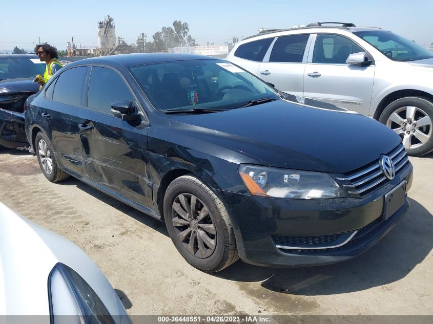 2013 VOLKSWAGEN PASSAT S W/APPEARANCE - 1VWAP7A33DC020536