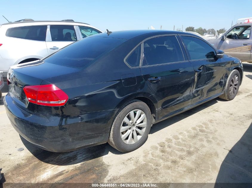 2013 VOLKSWAGEN PASSAT S W/APPEARANCE - 1VWAP7A33DC020536
