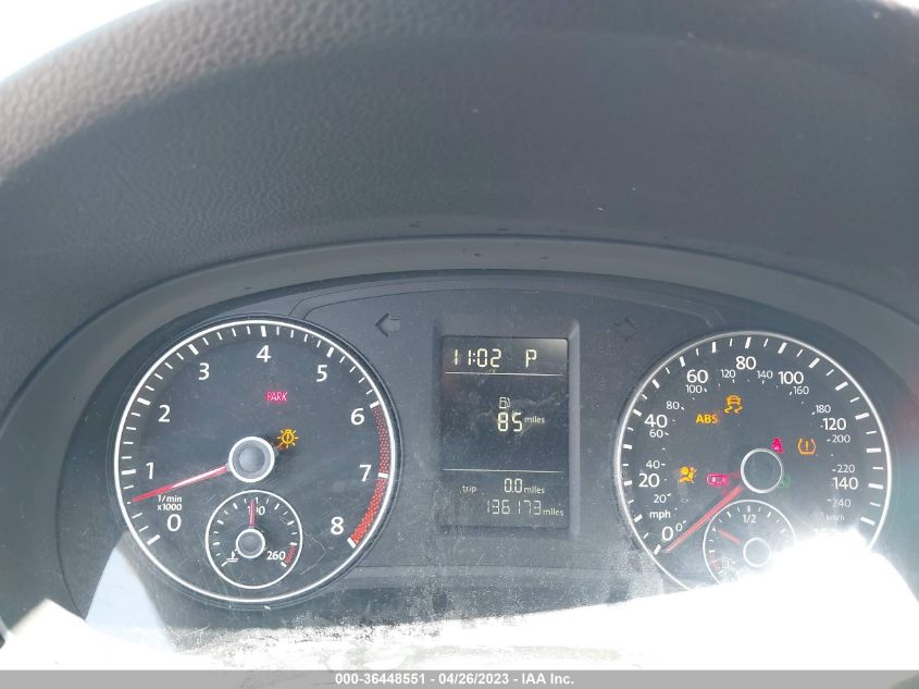 2013 VOLKSWAGEN PASSAT S W/APPEARANCE - 1VWAP7A33DC020536