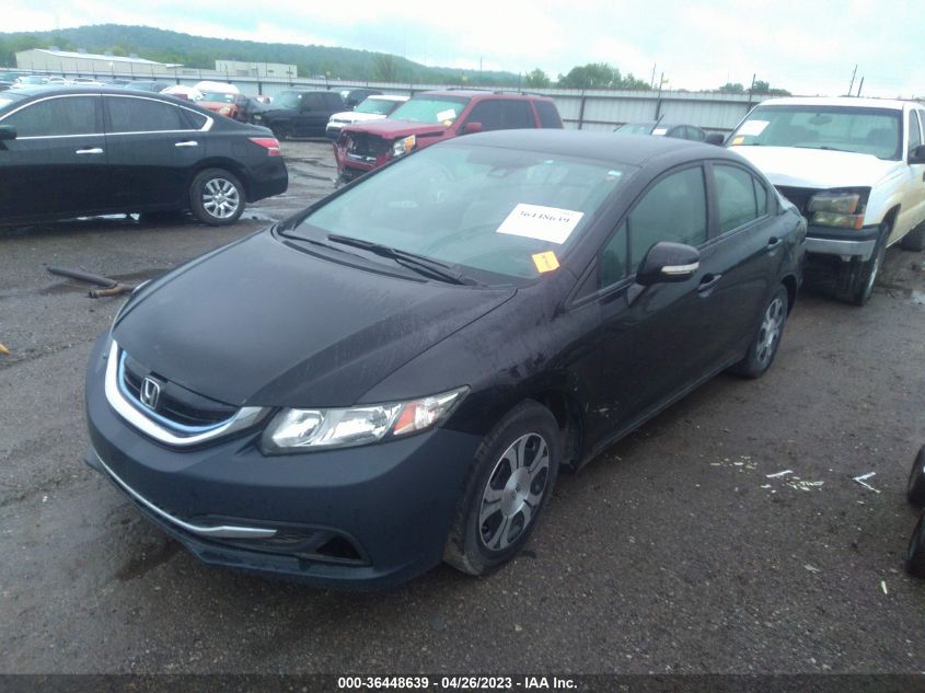 2013 HONDA CIVIC HYBRID - 19XFB4F31DE003788