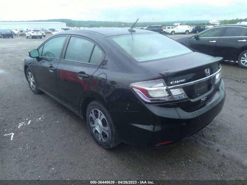 2013 HONDA CIVIC HYBRID - 19XFB4F31DE003788