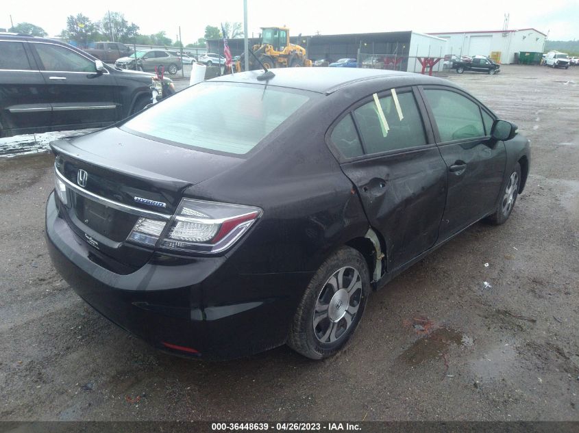 2013 HONDA CIVIC HYBRID - 19XFB4F31DE003788