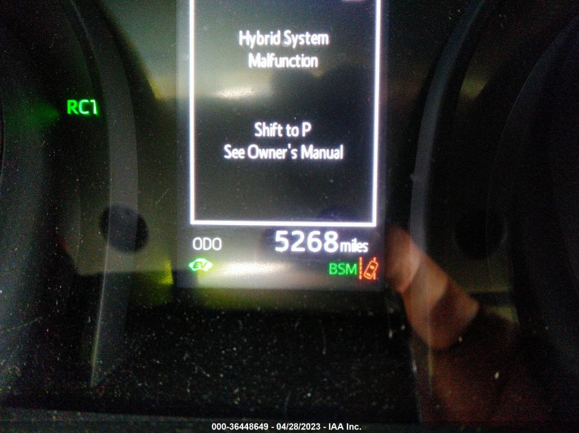 2022 TOYOTA CAMRY HYBRID - 4T1S31AK7NU040688