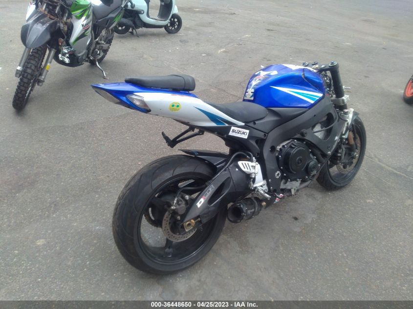 2006 SUZUKI GSX-R750 K6 - JS1GR7KA862106674