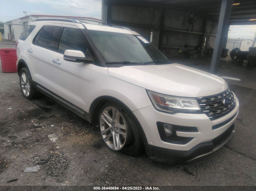 2016 FORD EXPLORER LIMITED - 1FM5K7F8XGGA60516