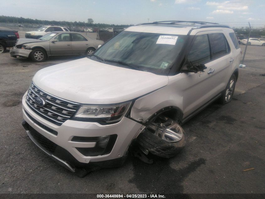 2016 FORD EXPLORER LIMITED - 1FM5K7F8XGGA60516