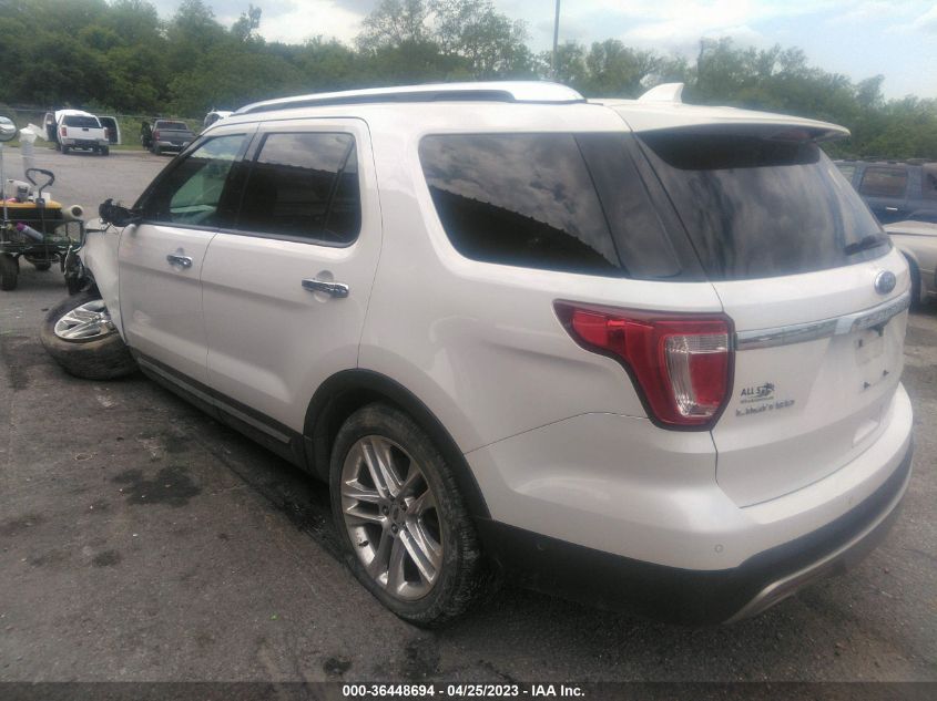 2016 FORD EXPLORER LIMITED - 1FM5K7F8XGGA60516