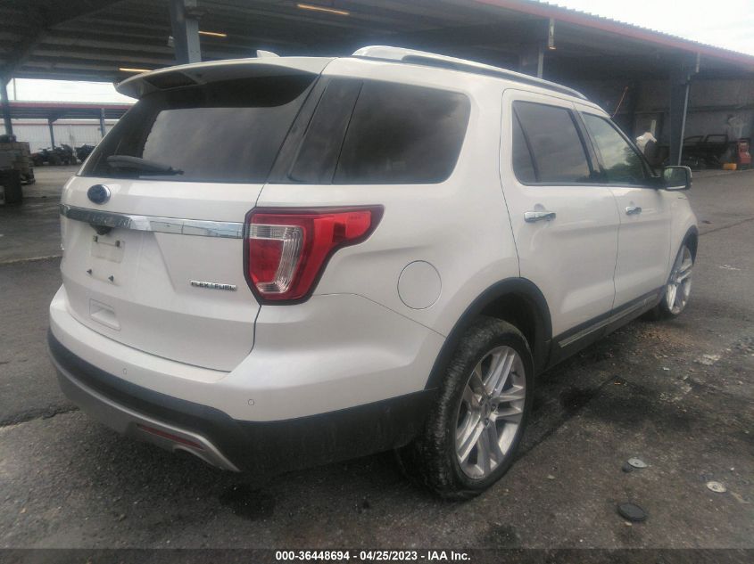 2016 FORD EXPLORER LIMITED - 1FM5K7F8XGGA60516
