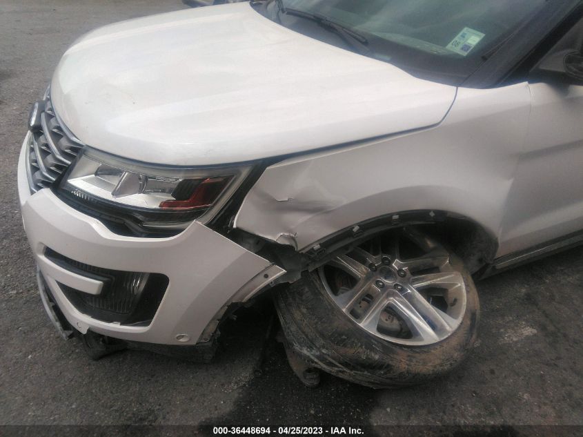 2016 FORD EXPLORER LIMITED - 1FM5K7F8XGGA60516