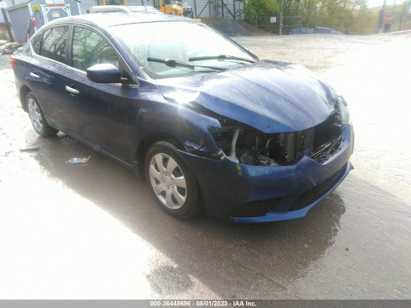 2016 NISSAN SENTRA S - 3N1AB7AP9GY307267