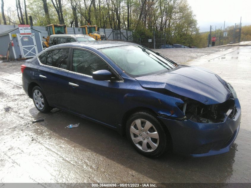 2016 NISSAN SENTRA S - 3N1AB7AP9GY307267