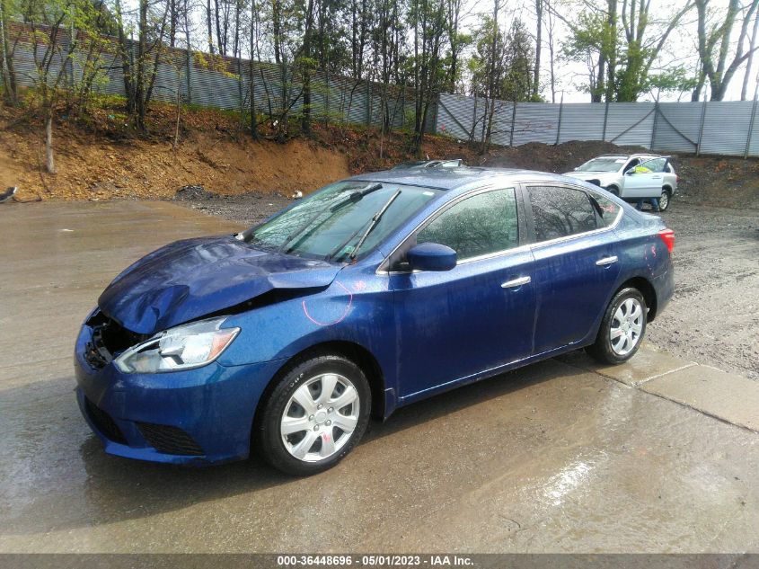 2016 NISSAN SENTRA S - 3N1AB7AP9GY307267