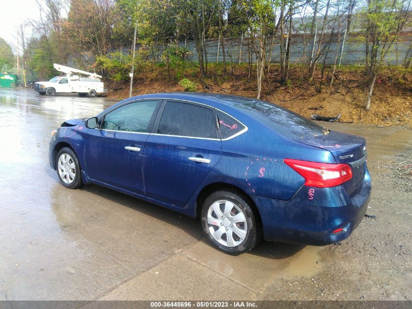 2016 NISSAN SENTRA S - 3N1AB7AP9GY307267