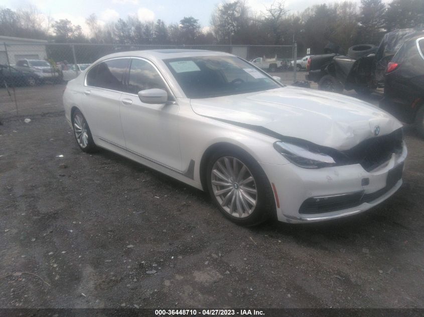 2017 BMW 7 SERIES 740I - WBA7E2C35HG740998