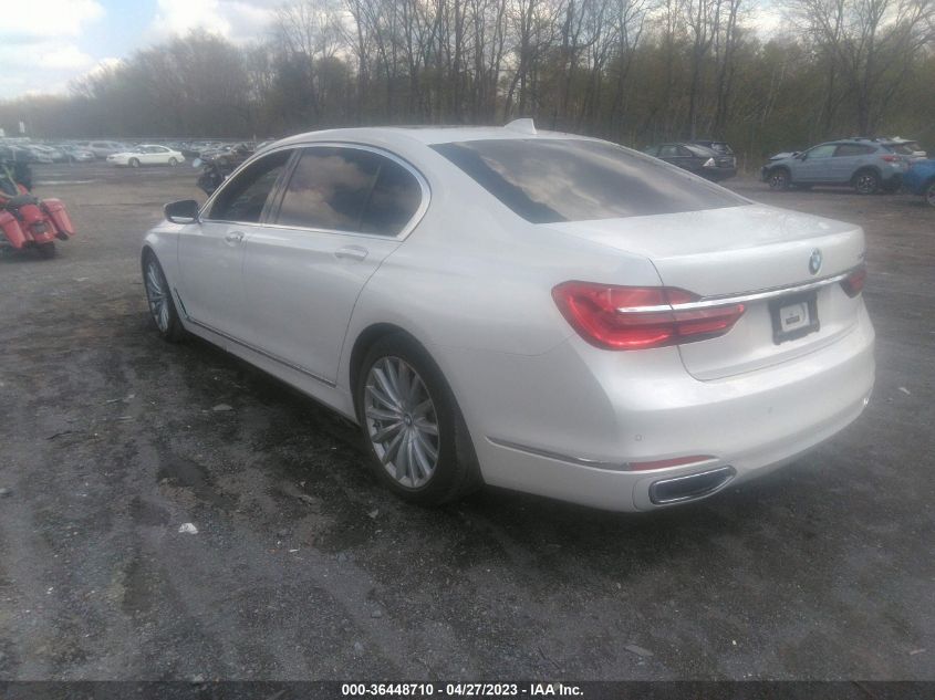 2017 BMW 7 SERIES 740I - WBA7E2C35HG740998