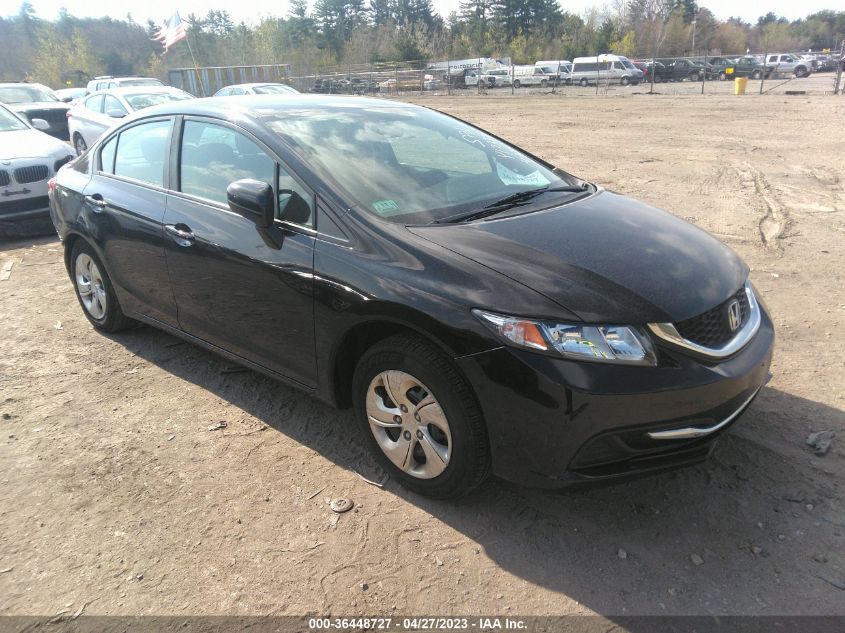 2015 HONDA CIVIC SEDAN LX - 19XFB2F50FE283776