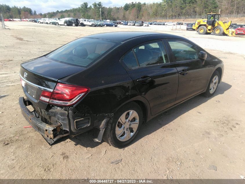 2015 HONDA CIVIC SEDAN LX - 19XFB2F50FE283776