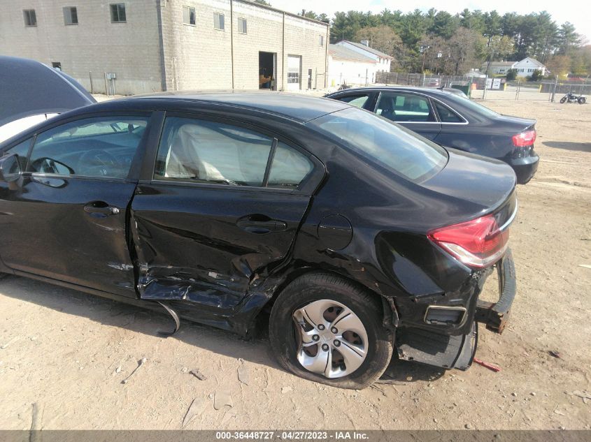 2015 HONDA CIVIC SEDAN LX - 19XFB2F50FE283776