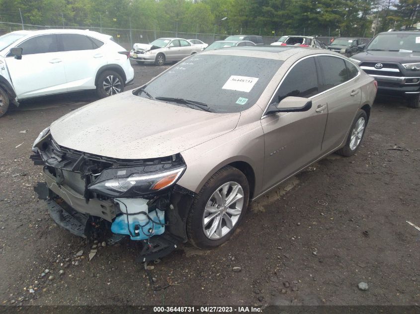 2022 CHEVROLET MALIBU LT - 1G1ZD5ST0NF207226