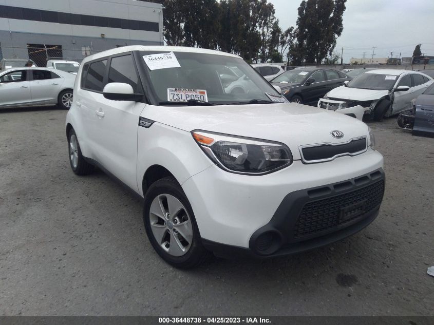 2016 KIA SOUL BASE - KNDJN2A22G7846181