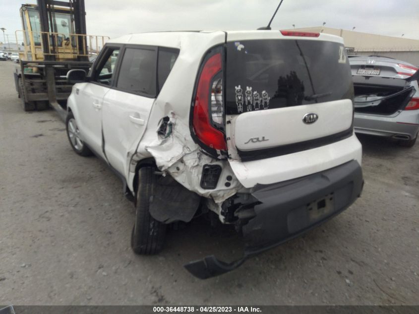 2016 KIA SOUL BASE - KNDJN2A22G7846181