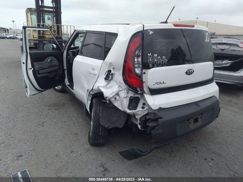 2016 KIA SOUL BASE - KNDJN2A22G7846181