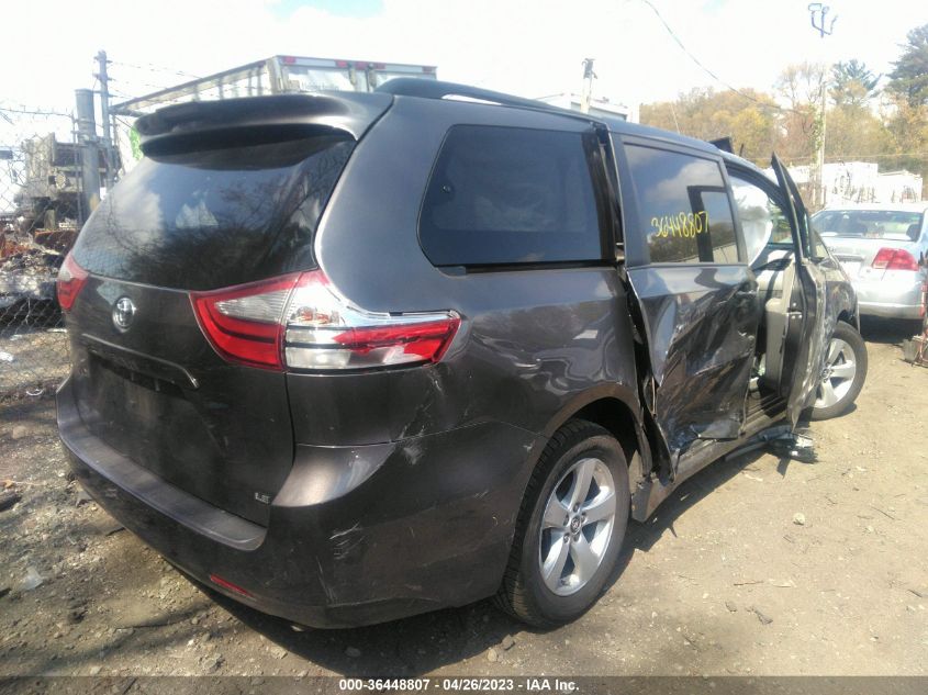 2019 TOYOTA SIENNA LE - 5TDKZ3DC5KS987828