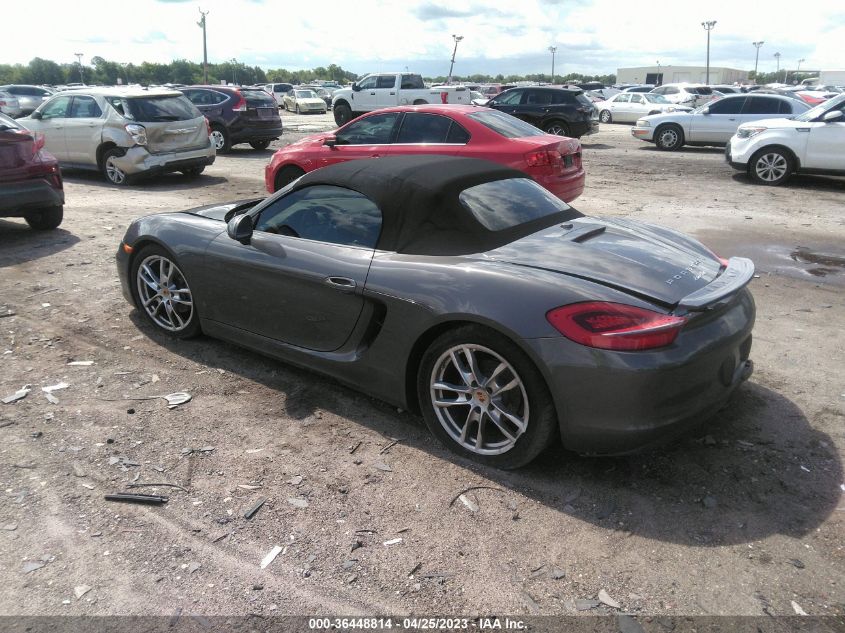 2014 PORSCHE BOXSTER - WP0CA2A83ES121692