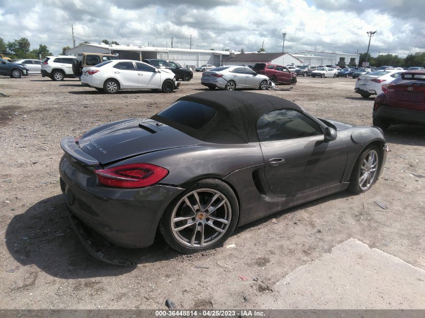 2014 PORSCHE BOXSTER - WP0CA2A83ES121692
